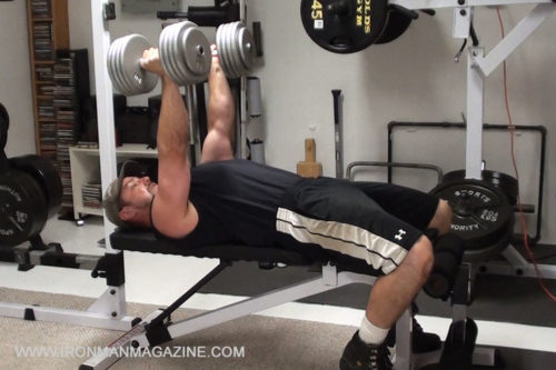 Dumbbell Wall Presses